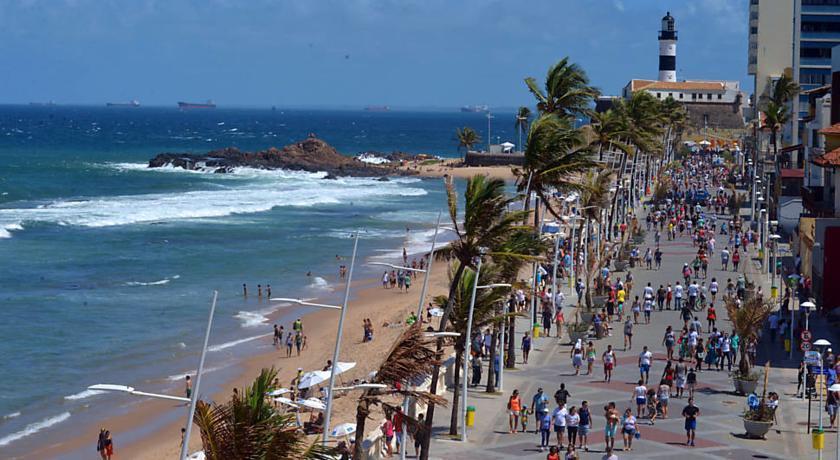 Apartamento Farol Barra Flat Salvador Exteriér fotografie